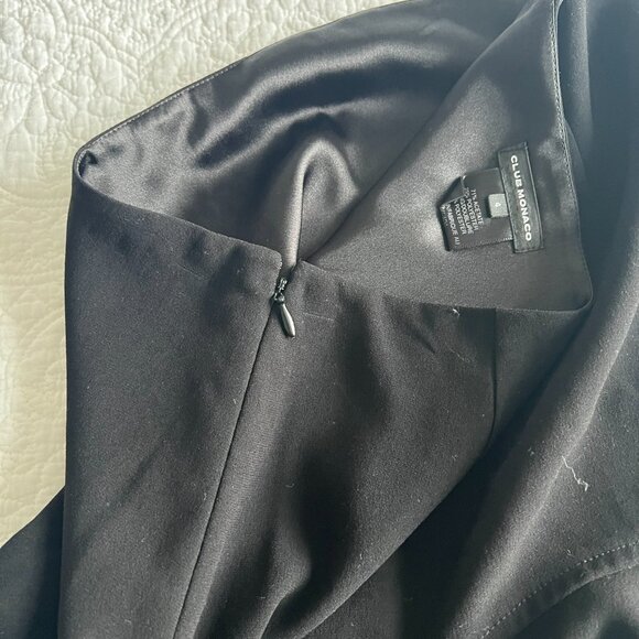 Club Monaco Short Black Flounce Mini Skirt - Picture 7 of 8